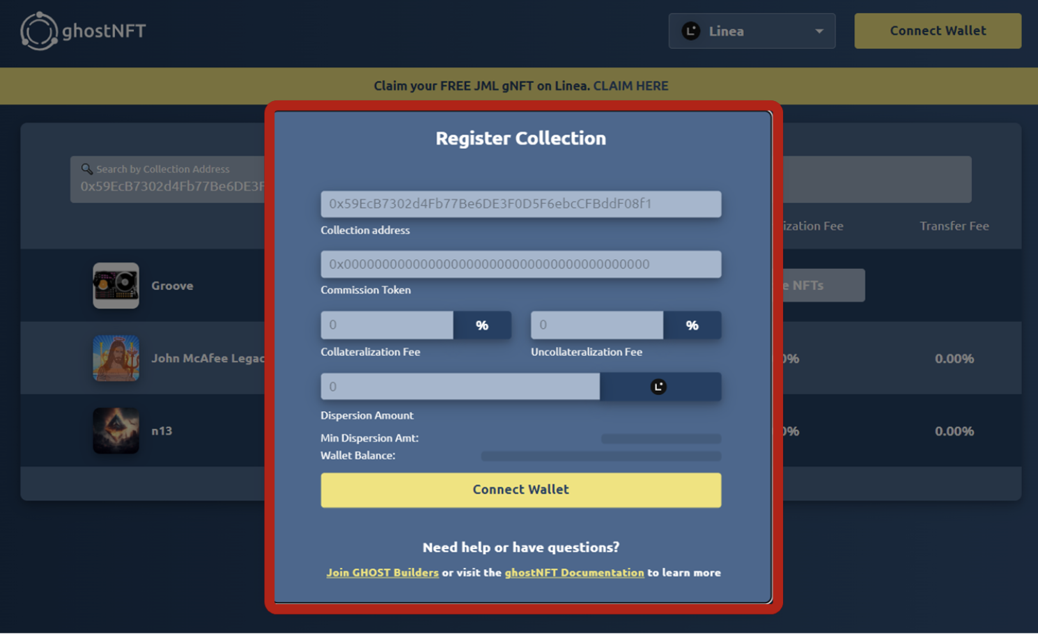 register collection